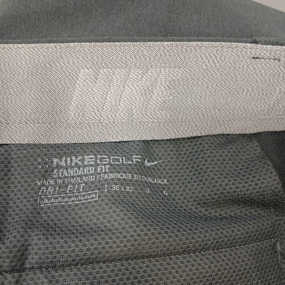 Nike golf mens pants 35×32 gray standard fit - Picture 8 of 9